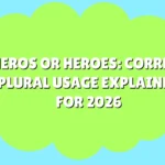 Heros or Heroes