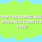 Poopy or Poopie