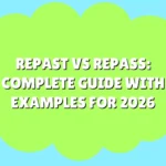 Repast vs Repass