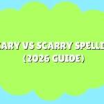 Scary vs Scarry