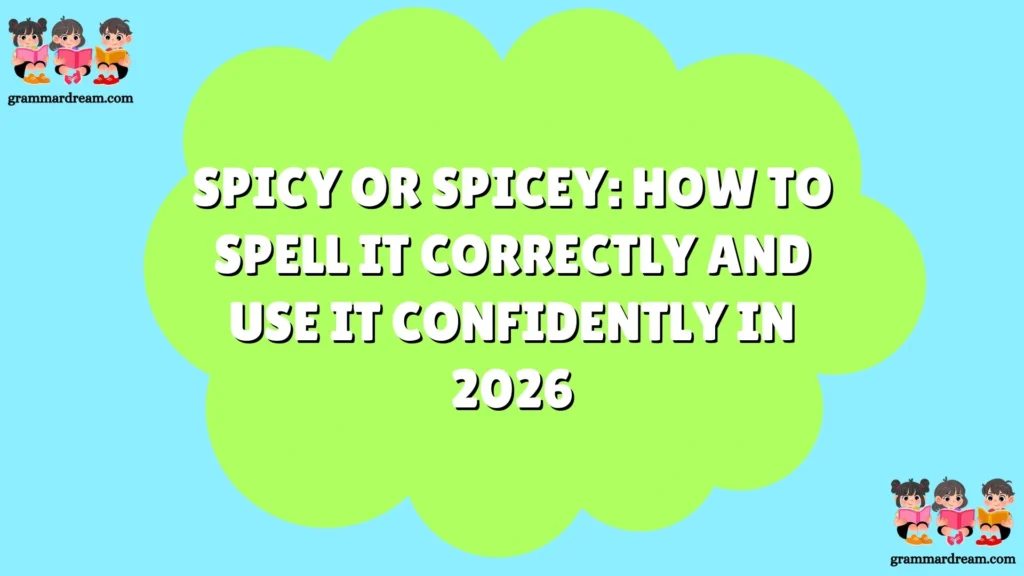 Spicy or Spicey