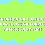 An Unique or A Unique