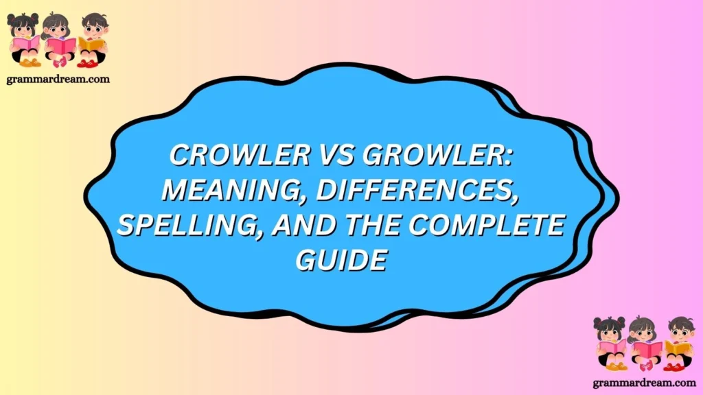 Crowler vs Growler