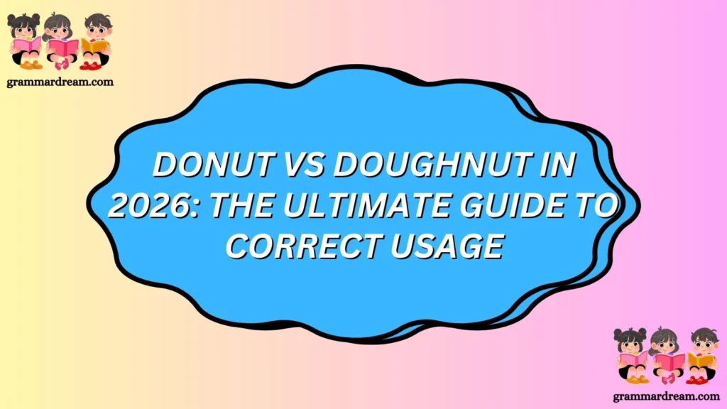 Donut vs Doughnut