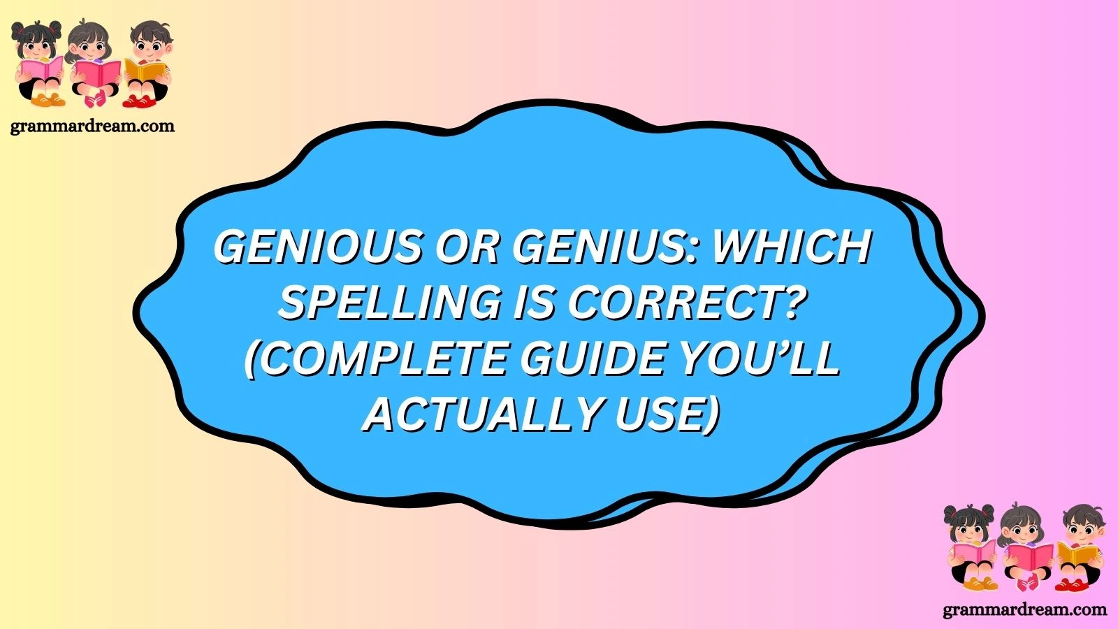 Genious or Genius